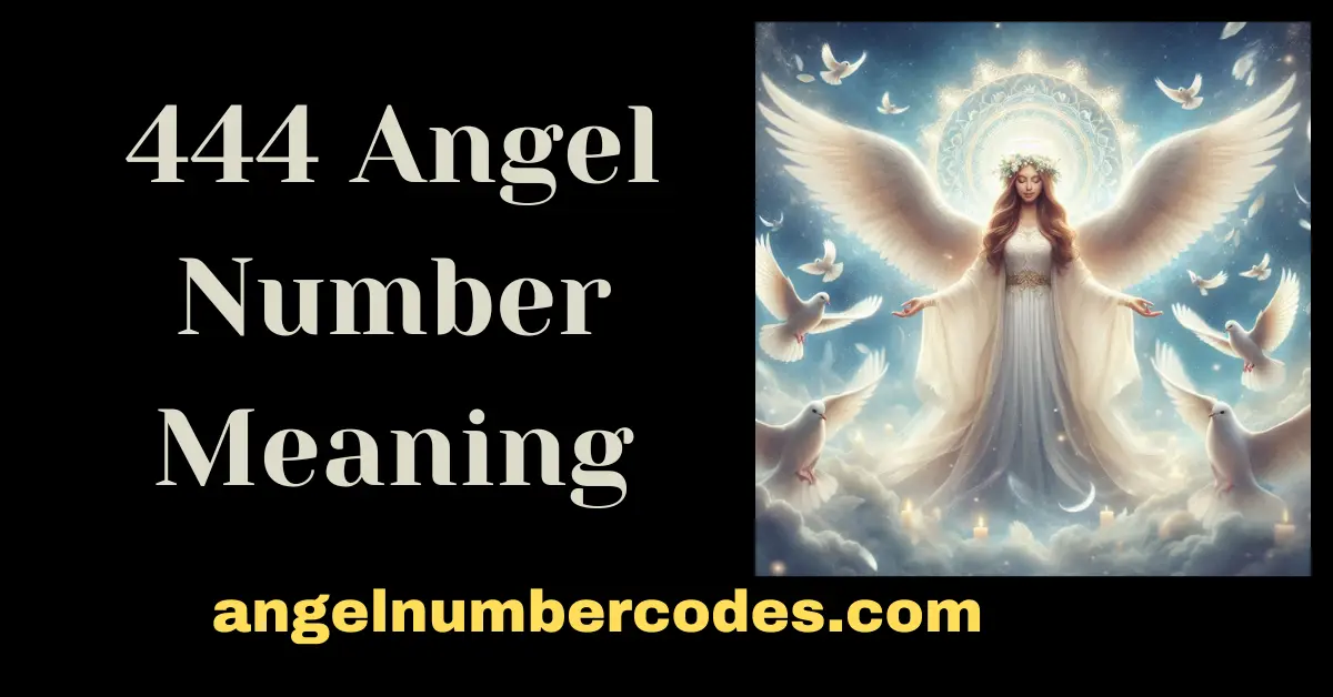 444 Angel Number Meaning